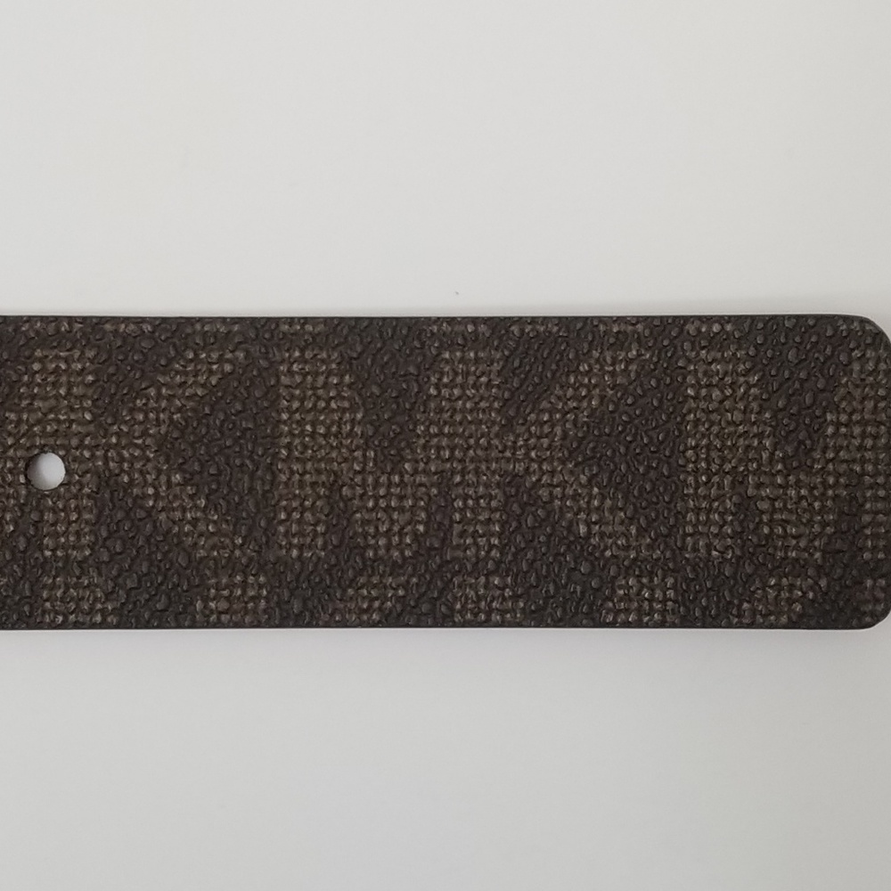 Michael Kors Logo Reversible Black/Brown Belt - Picture 4 of 6